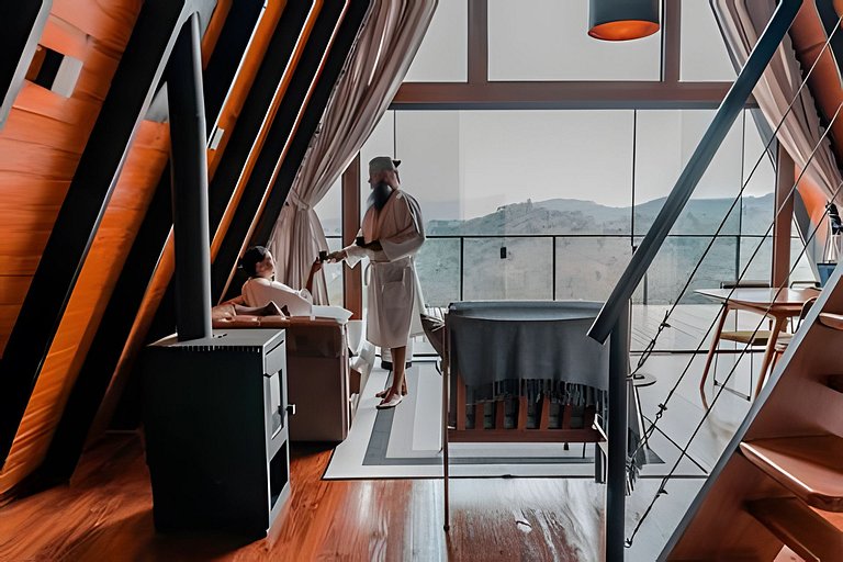 Cabana Tempo | 2h30 SP | Vista Única | Cama King