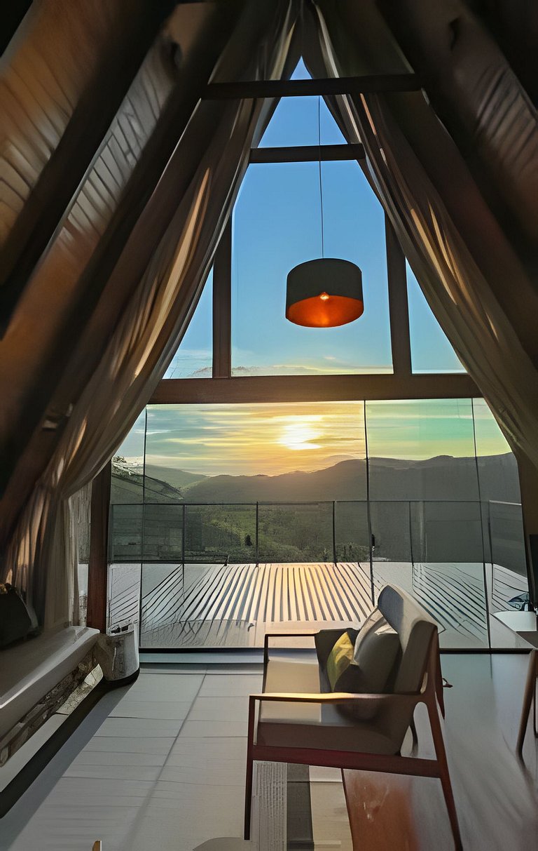 Cabana Tempo | 2h30 SP | Vista Única | Cama King