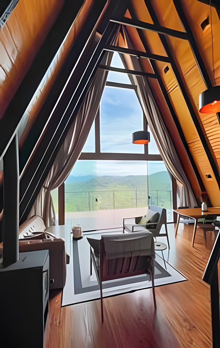 Cabana Tempo | 2h30 SP | Vista Única | Cama King