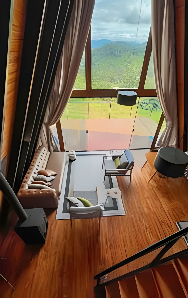 Cabana Tempo | 2h30 SP | Vista Única | Cama King