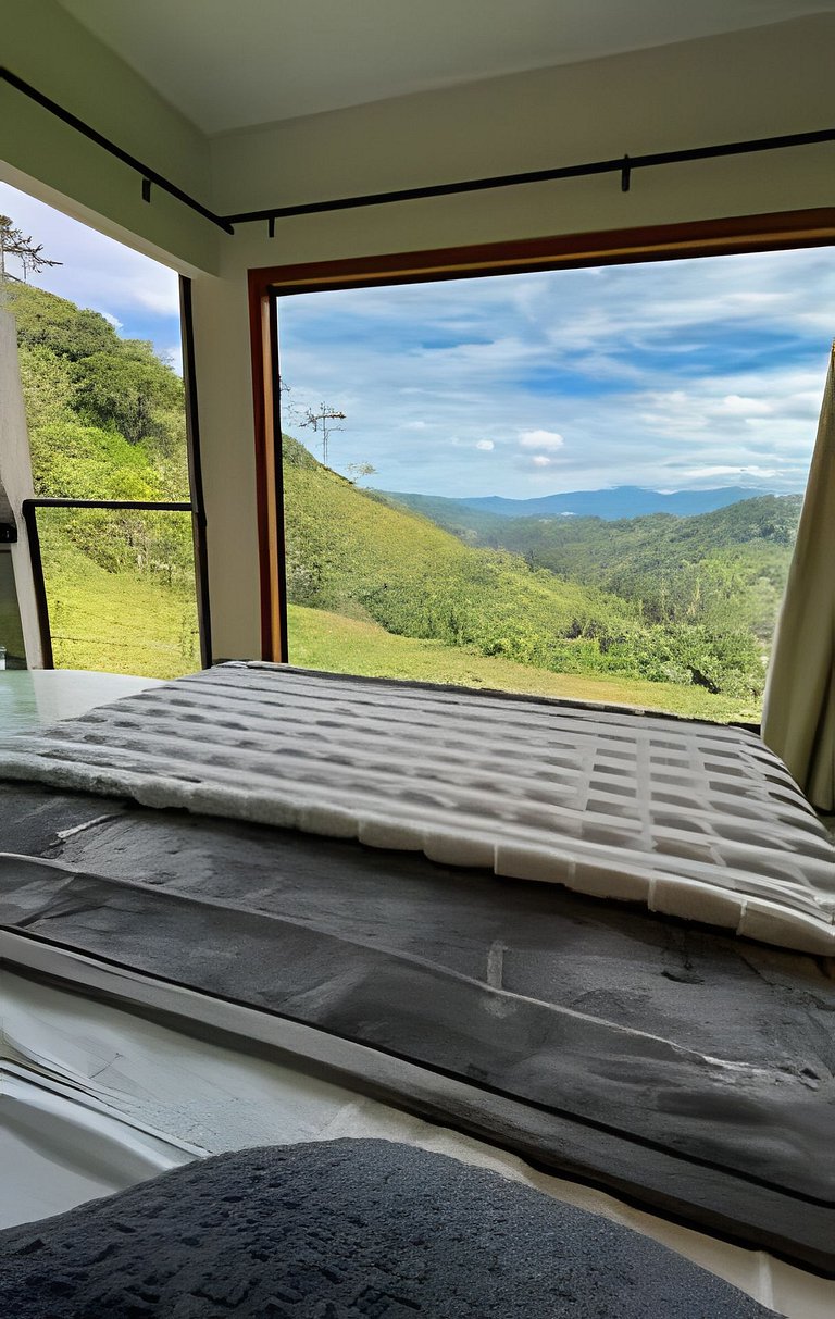 Cabana Tempo | 2h30 SP | Vista Única | Cama King
