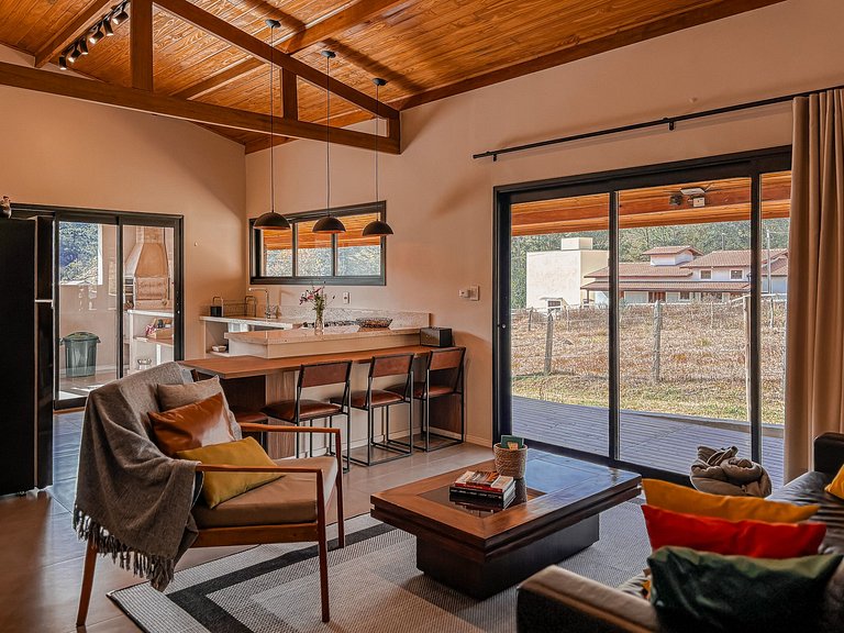 Casa Tempo | 2h30 SP | Exclusividade na montanha