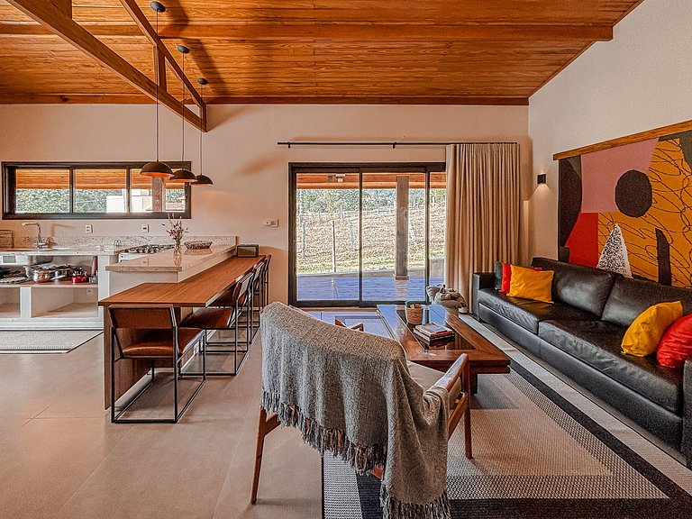 Casa Tempo | 2h30 SP | Exclusividade na montanha
